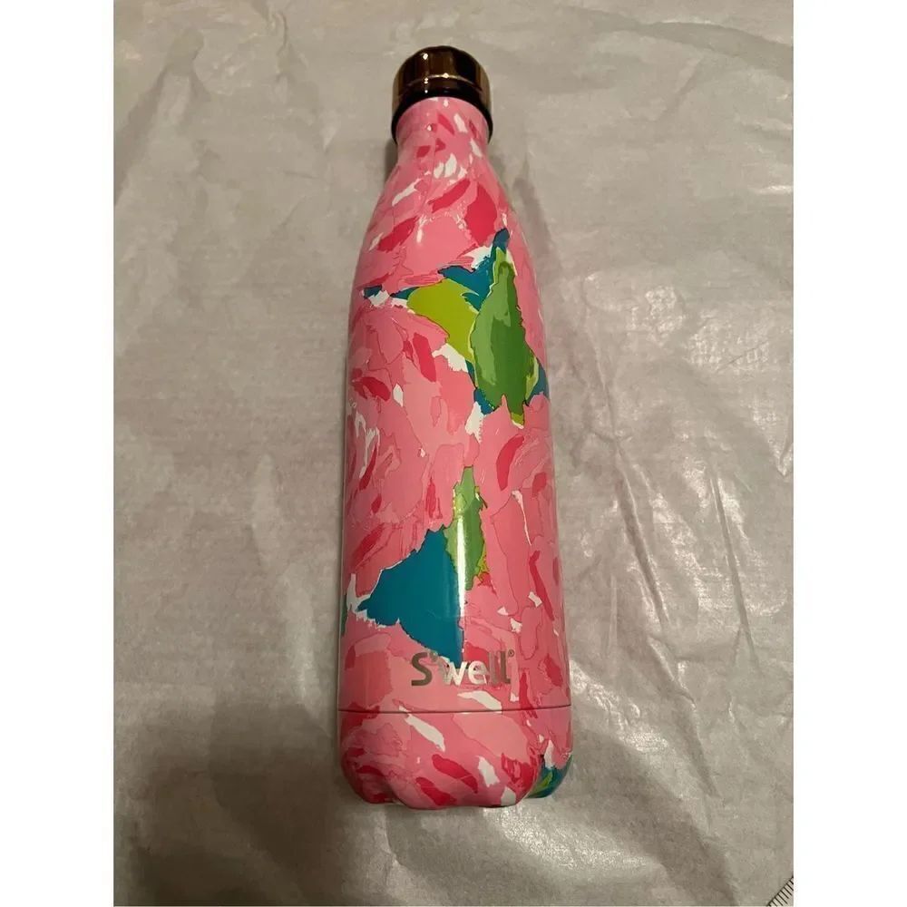Swell Lilly Pulitzer Thermos Cup rose print